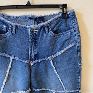 Patchwork low rise jeans - Wild Secret - 13